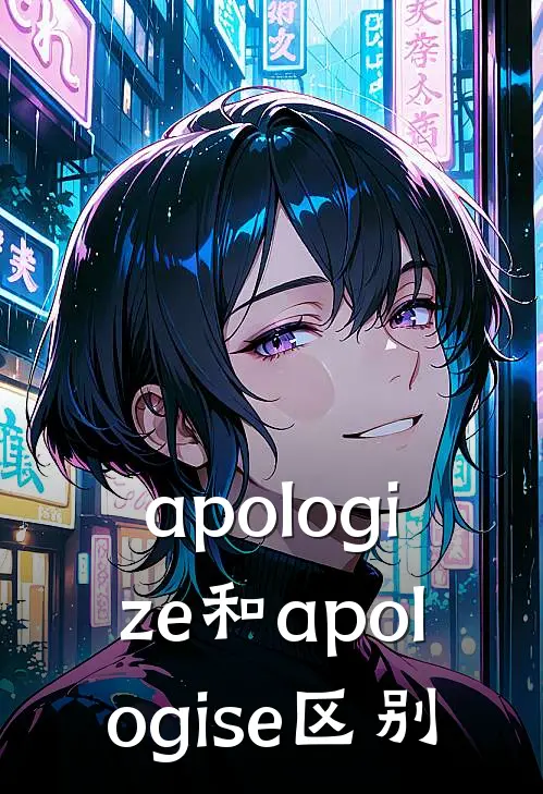 apologize和apologise区别
