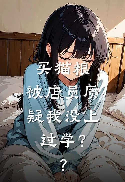 买猫粮，被店员质疑我没上过学？？