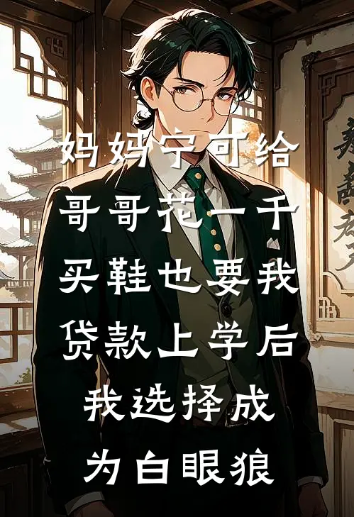 妈妈宁可给哥哥花一千买鞋也要我贷款上学后，我选择成为白眼狼